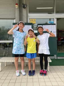 第49回九州ジュニアテニス選手権大会福岡県予選　12歳以下初日