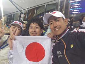 錦織選手の試合、始まりました！